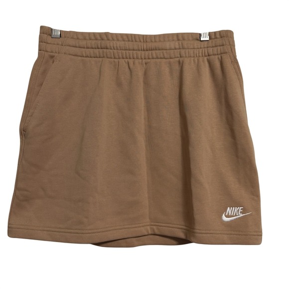 Nike Other - Nike Kids Sportswear Fleece Skirt Ale Brown XL HQ9432-200‎ New With Tags